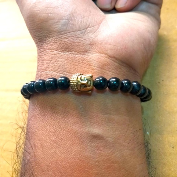 ✡️✡️Buddha black beads bracelet for Men - Picture 4 of 7